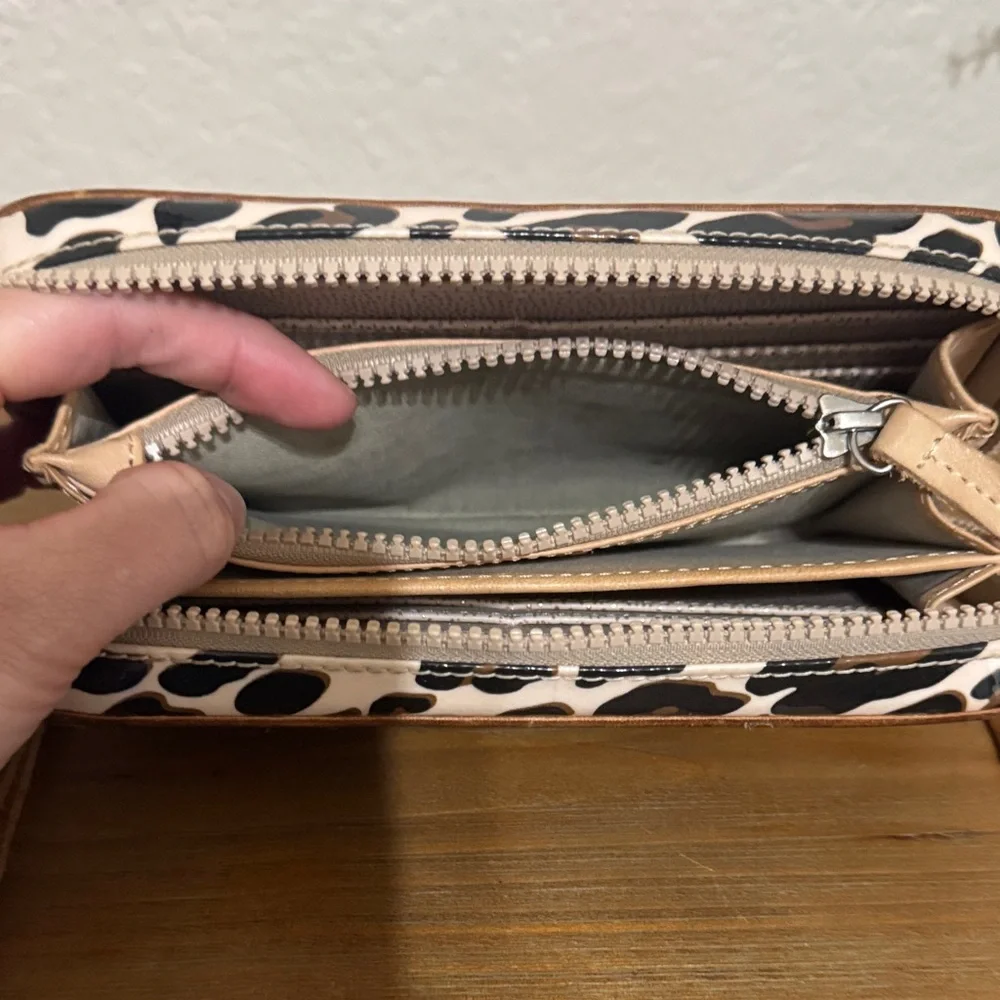 Consuela Leopard Print Wristlet Wallet - Picture 7 of 7